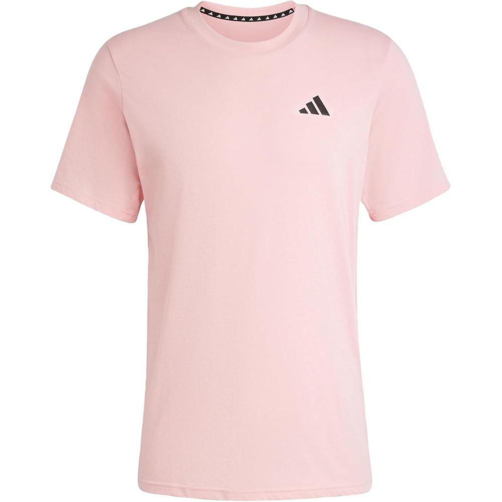 image:imageadidas Mens Essentials Feelready Training TShirtSemi Pink SparkBlack