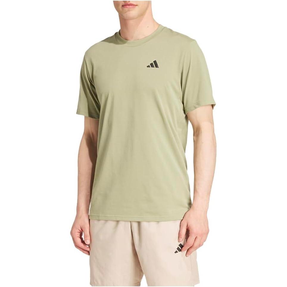 image:imageadidas Mens Essentials Feelready Training TShirtTent GreenBlack
