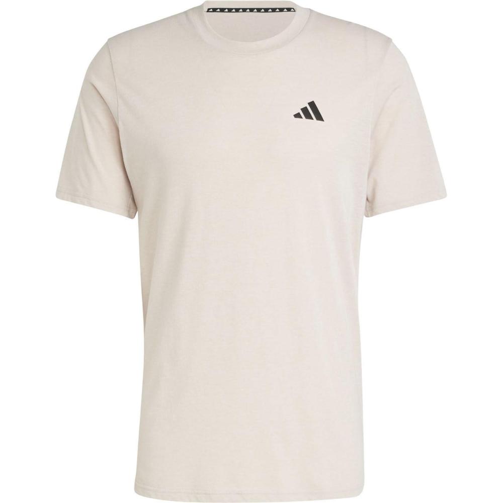 image:imageadidas Mens Essentials Feelready Training TShirtWonder Beige MelangeBlack