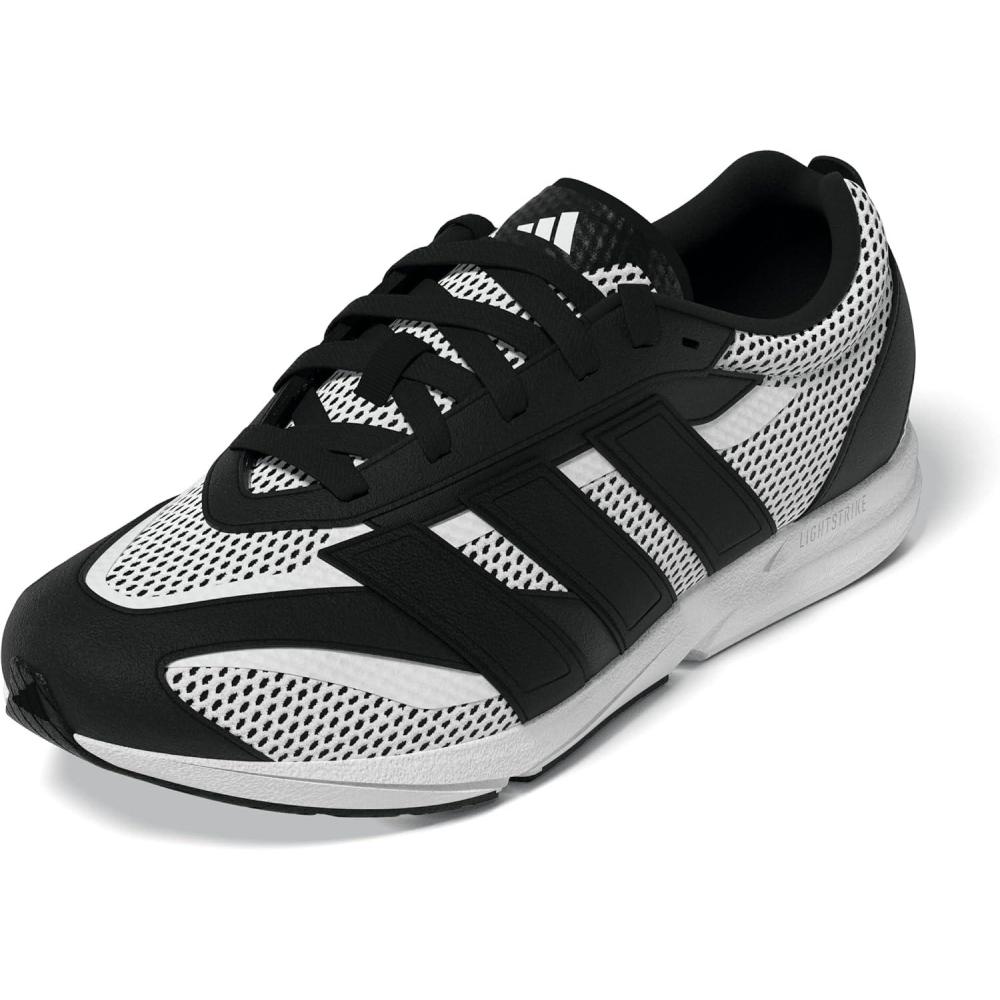 image:imageadidas Womens Lightblaze Lp Lace Up Sneakers Shoes Casual GreyWhiteBlackWhite
