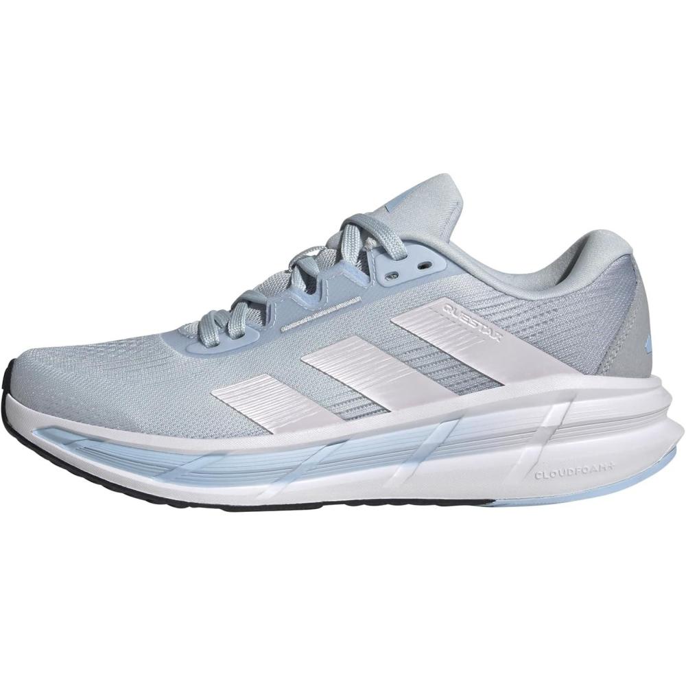 image:imageadidas Womens Questar 3 Running ShoesHalo BlueAlmost PinkBlue