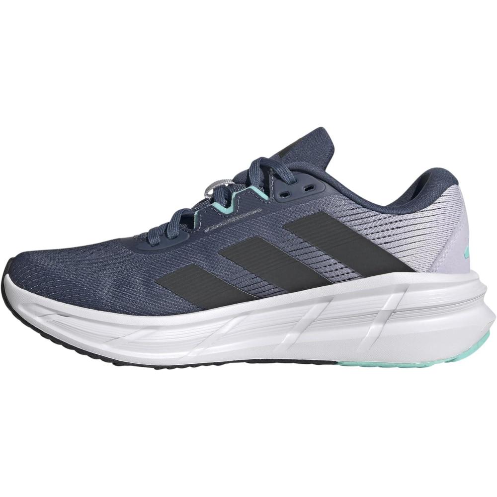 image:imageadidas Womens Questar 3 Running ShoesPreloved Ink Carbon Purple Tint
