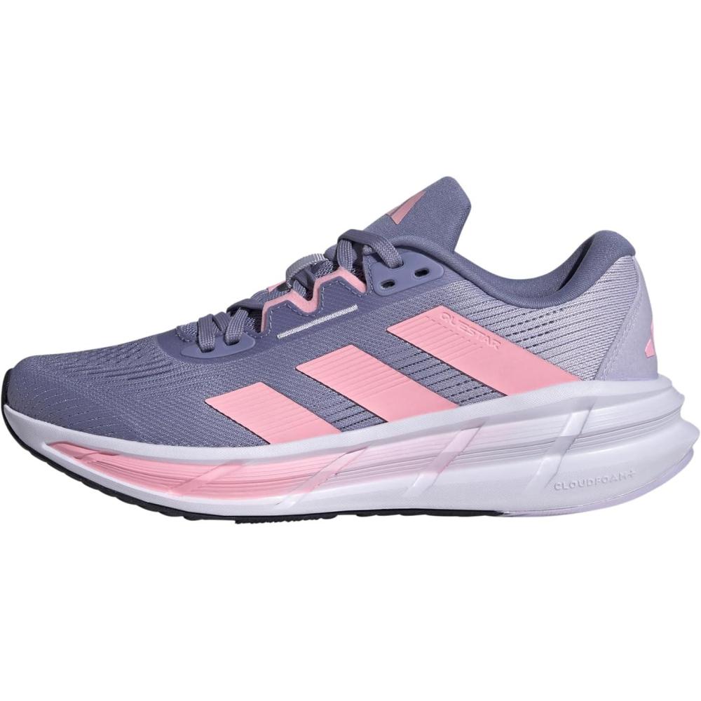 image:imageadidas Womens Questar 3 Running ShoesSilver Violet Pink Spark Silver Dawn