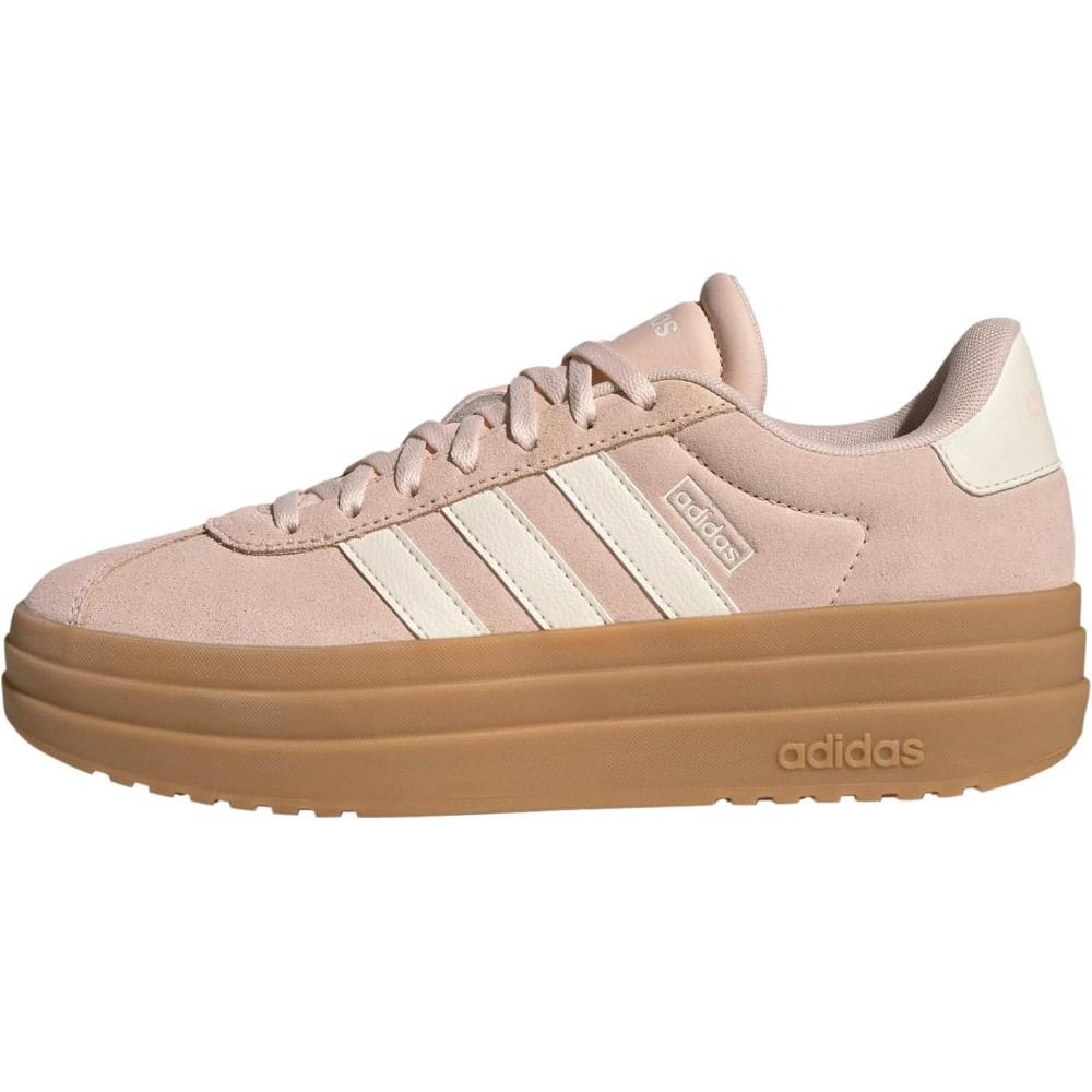 image:imageadidas Womens Vl Court Bold SneakerBlush PinkOff WhiteGum
