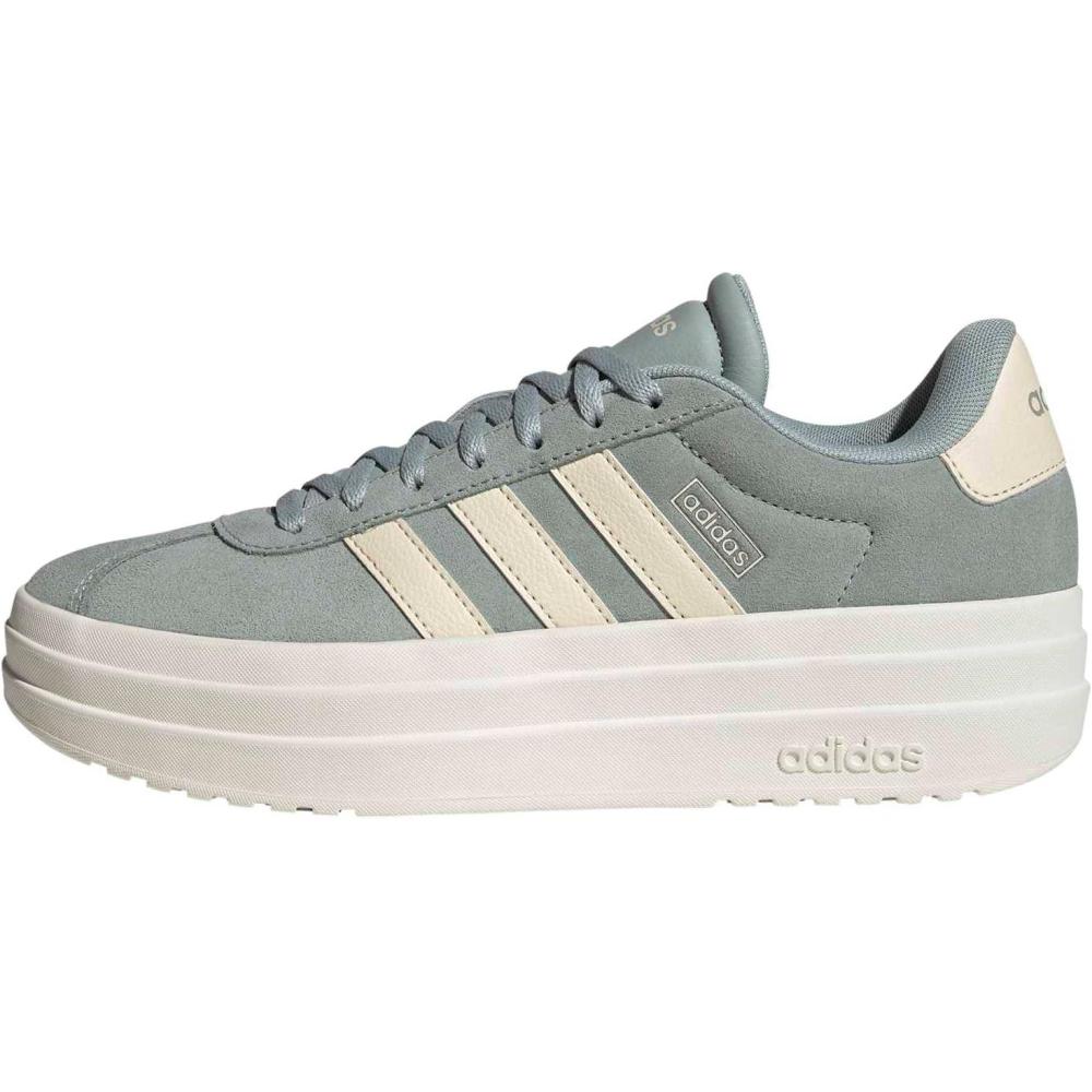 image:imageadidas Womens Vl Court Bold SneakerWonder SageWonder WhiteOff White