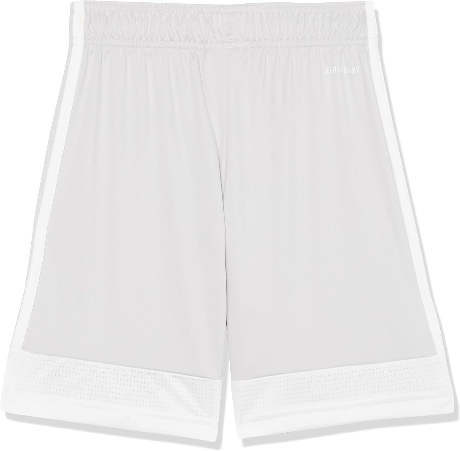 image:imageadidas Boys Classic 3Stripes ShortsTeam Light GreyWhite