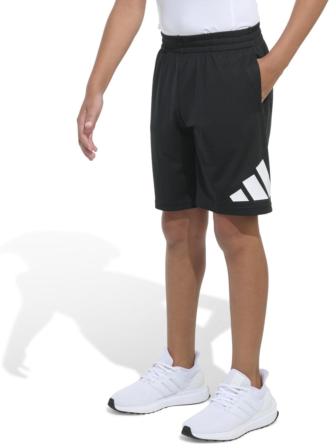 image:imageadidas Boys Essentials Big Logo Active ShortsBlack Adi