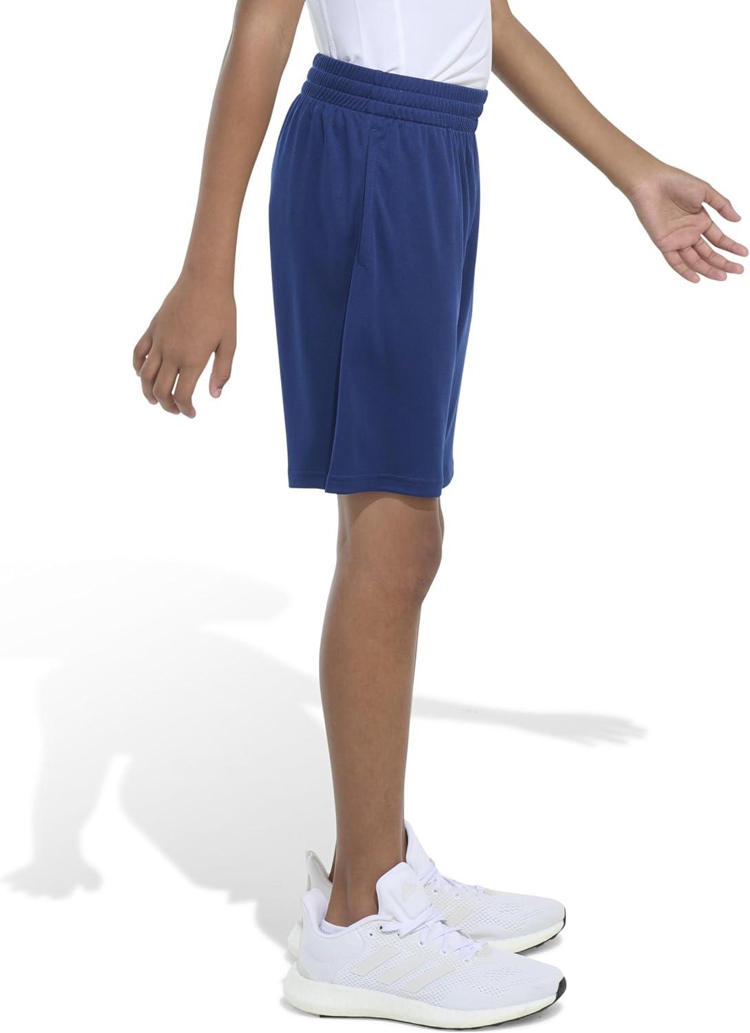 image:imageadidas Boys Essentials Big Logo Active ShortsDark Blue Adi