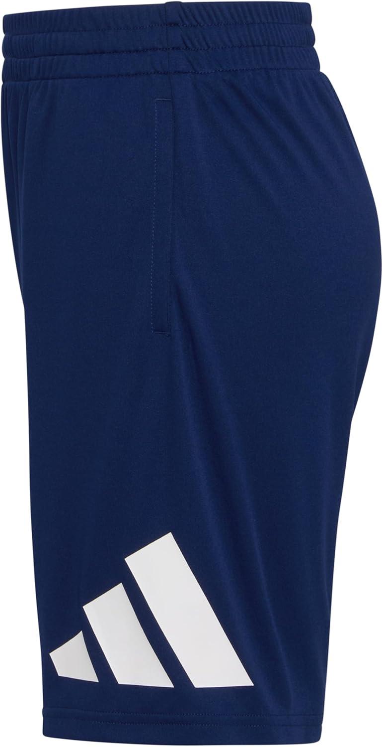 image:imageadidas Boys Essentials Big Logo Active ShortsDark Blue Adi