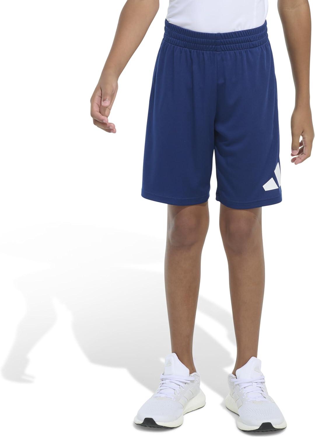 image:imageadidas Boys Essentials Big Logo Active ShortsDark Blue Adi