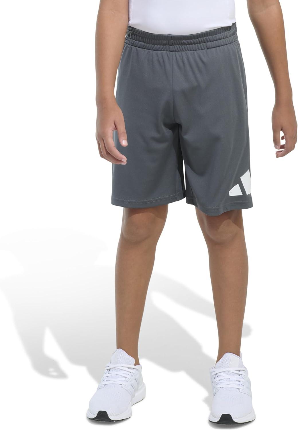 image:imageadidas Boys Essentials Big Logo Active ShortsGrey Six