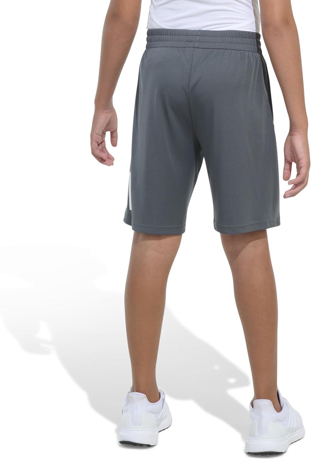 image:imageadidas Boys Essentials Big Logo Active ShortsGrey Six