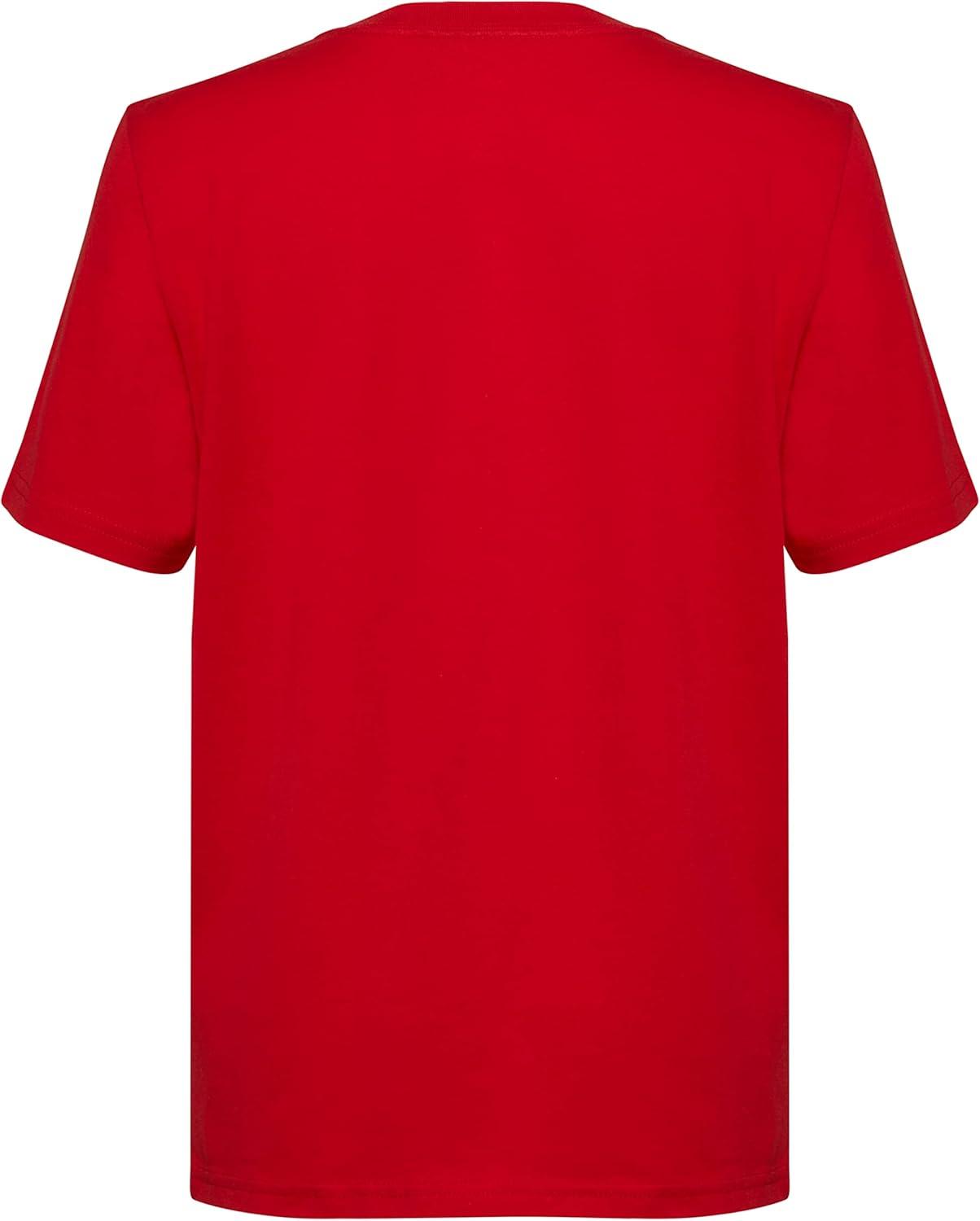 image:imageadidas Boys Short Sleeve Sport Graphic Tee ShirtBetter Scarlet