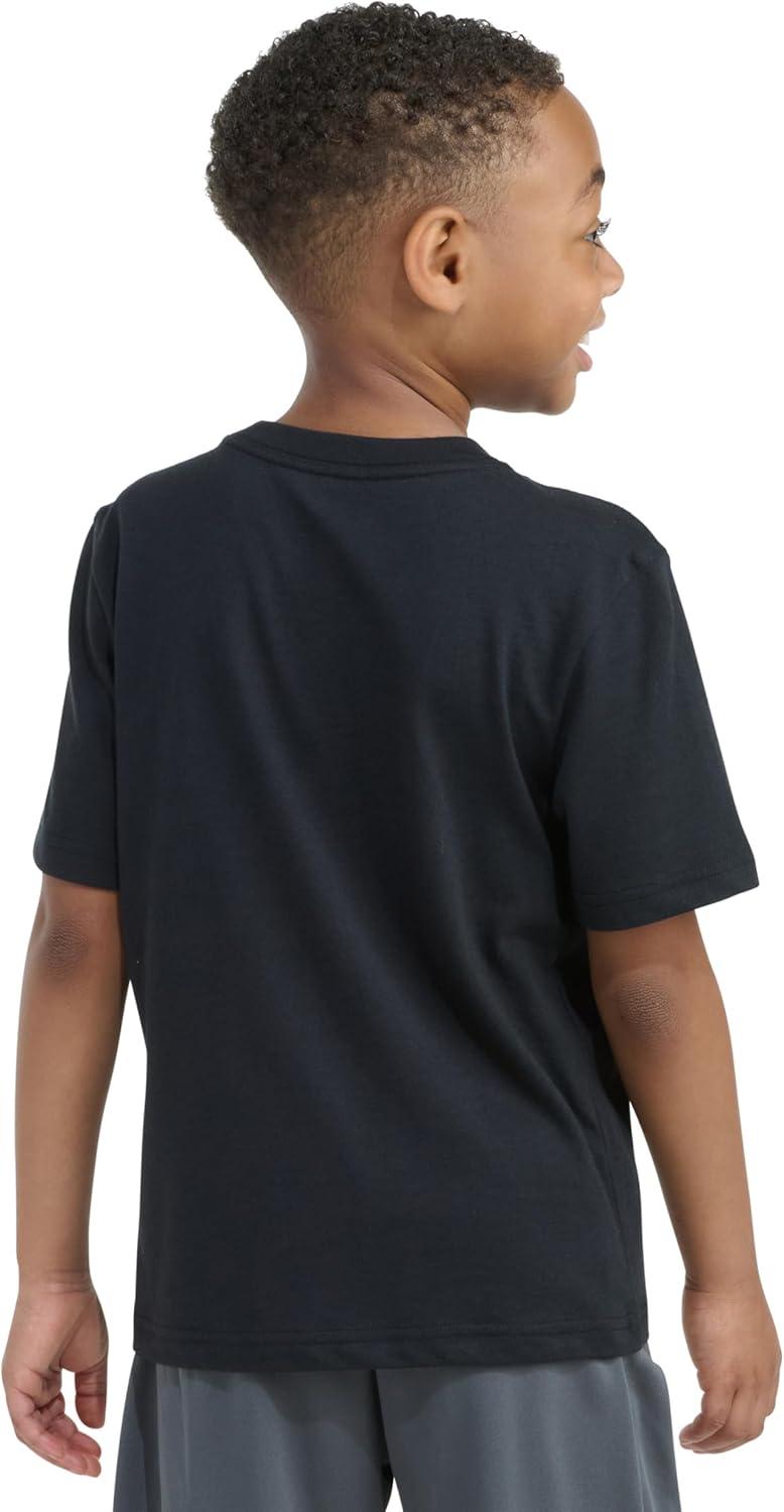 image:imageadidas Boys Short Sleeve Sport Graphic Tee ShirtBlack With Multicolor