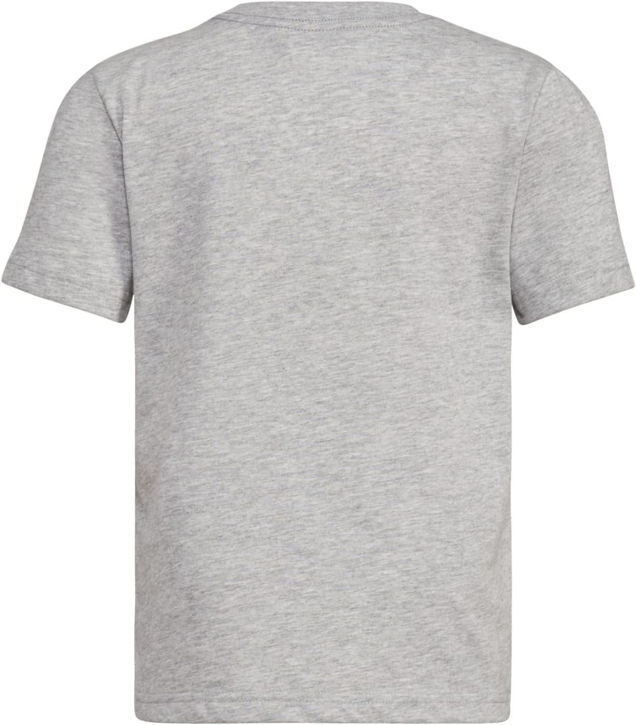 image:imageadidas Boys Short Sleeve Tiger Camo Bos Cotton Tee T ShirtMedium Grey Lil Sport Heather