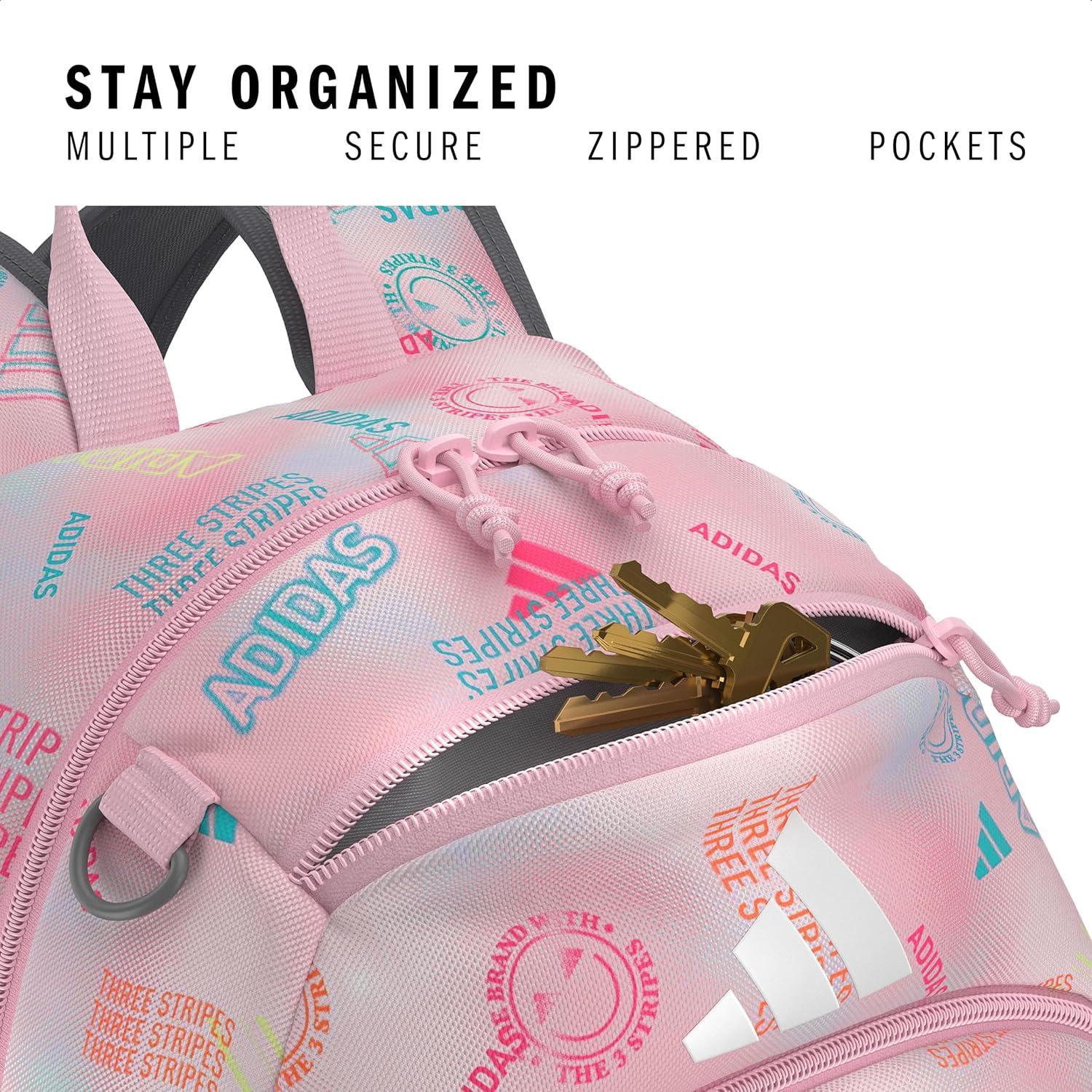 image:imageOriginator Small Backpack for men and women athletic book bag with laptop sleeveAdi Haze Clear PinkClear PinkGrey Four