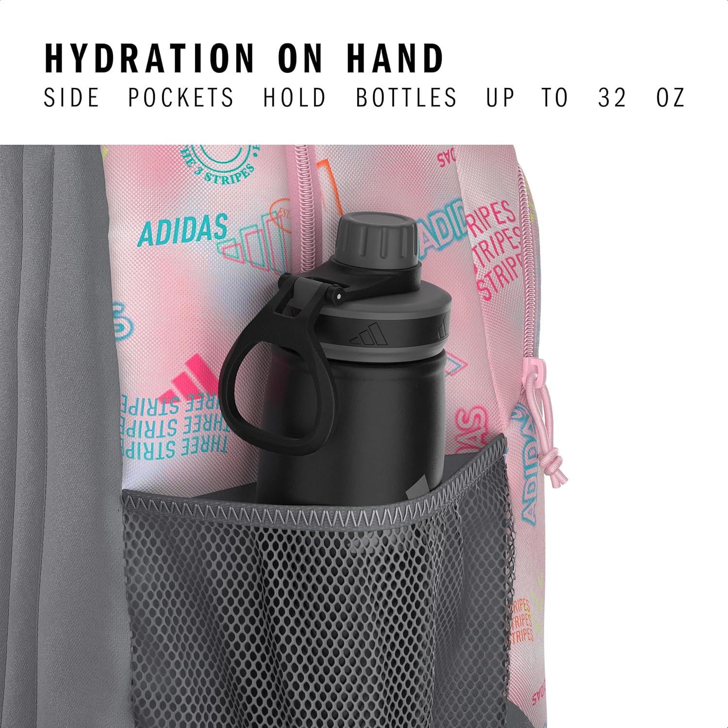 image:imageOriginator Small Backpack for men and women athletic book bag with laptop sleeveAdi Haze Clear PinkClear PinkGrey Four