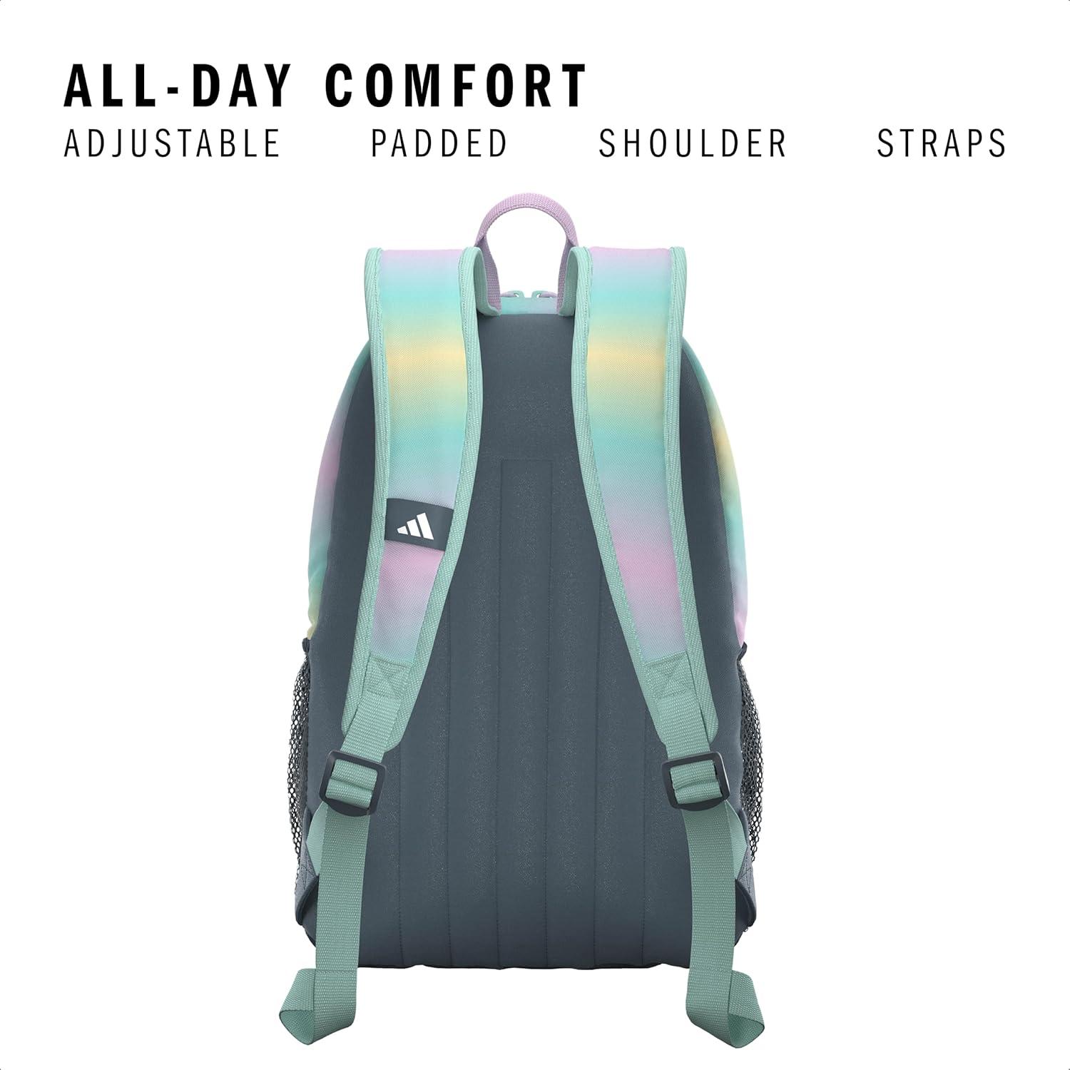 image:imageOriginator Small Backpack for men and women athletic book bag with laptop sleeveGradient Flash AquaSemi Flash Aqua BlueOrchid Fusion Purple