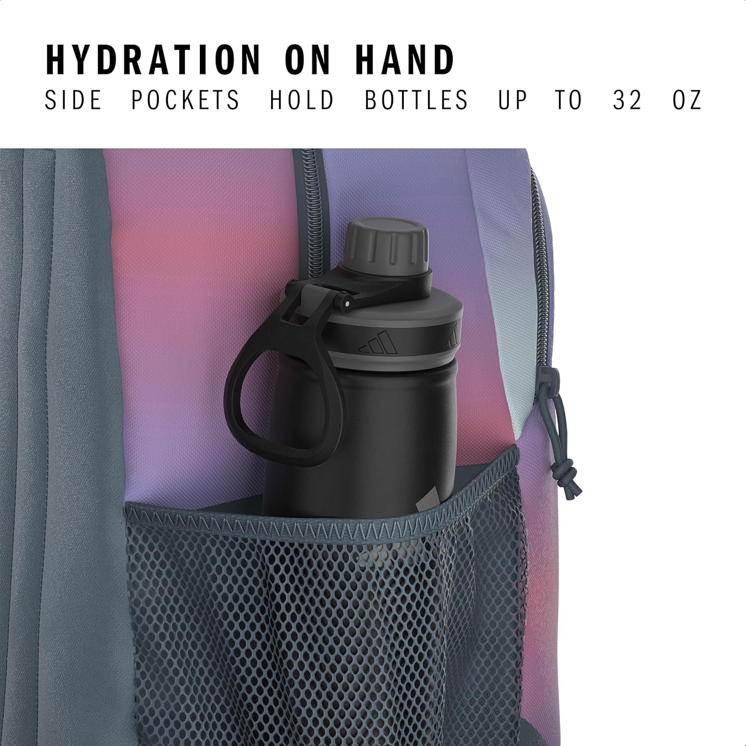 image:imageOriginator Small Backpack for men and women athletic book bag with laptop sleeveGradient Rose Tone PinkOnix Grey