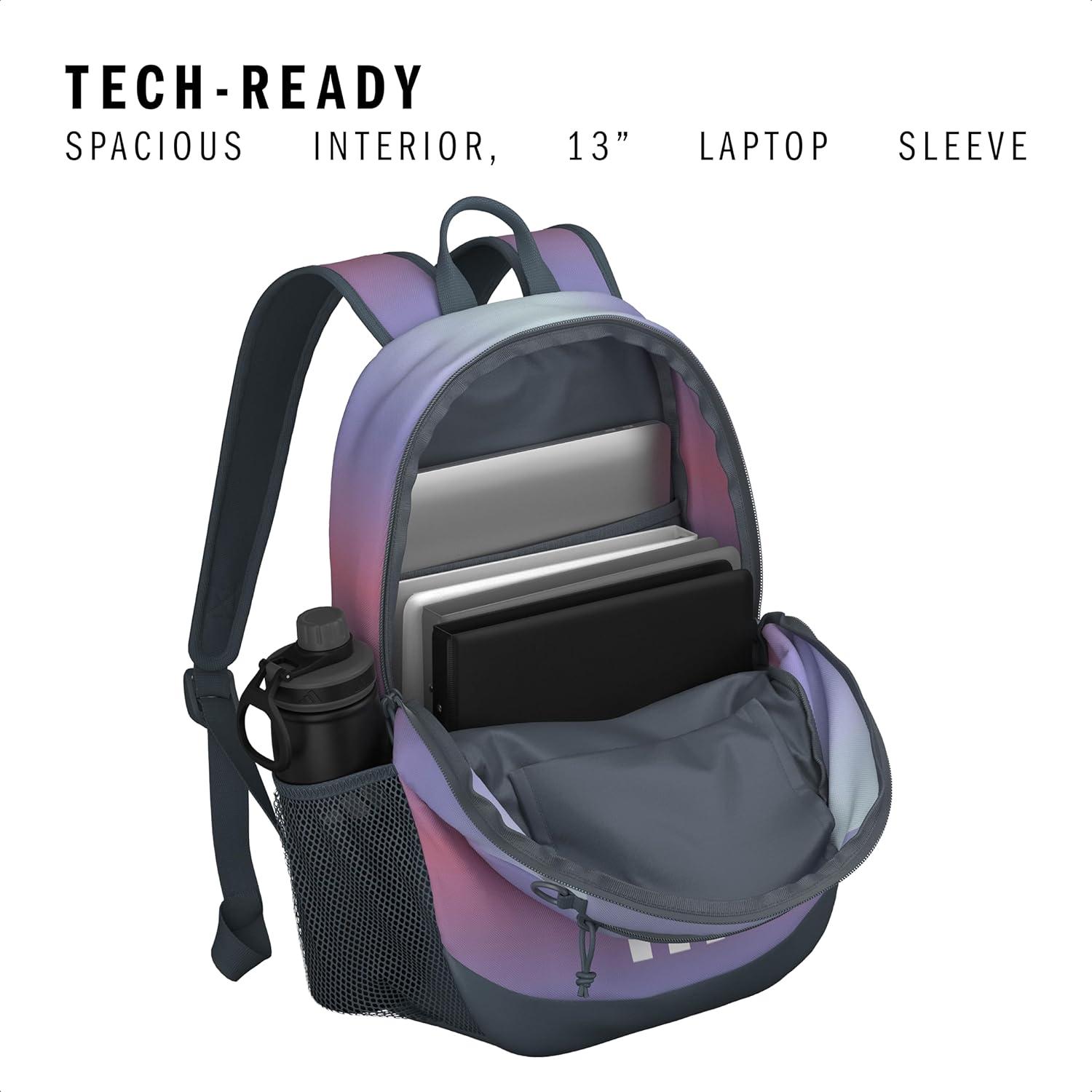 image:imageOriginator Small Backpack for men and women athletic book bag with laptop sleeveGradient Rose Tone PinkOnix Grey