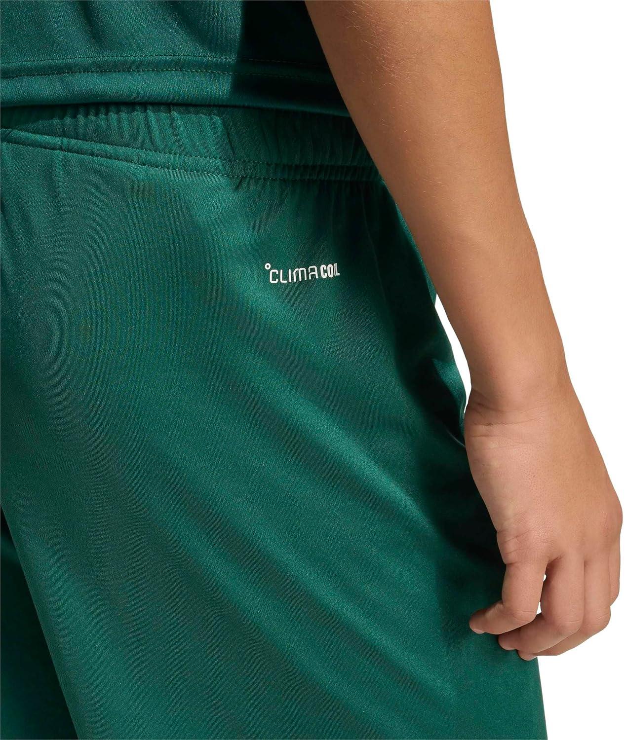 image:imageadidas UnisexChild Entrada 26 ShortsTeam Dark GreenWhite