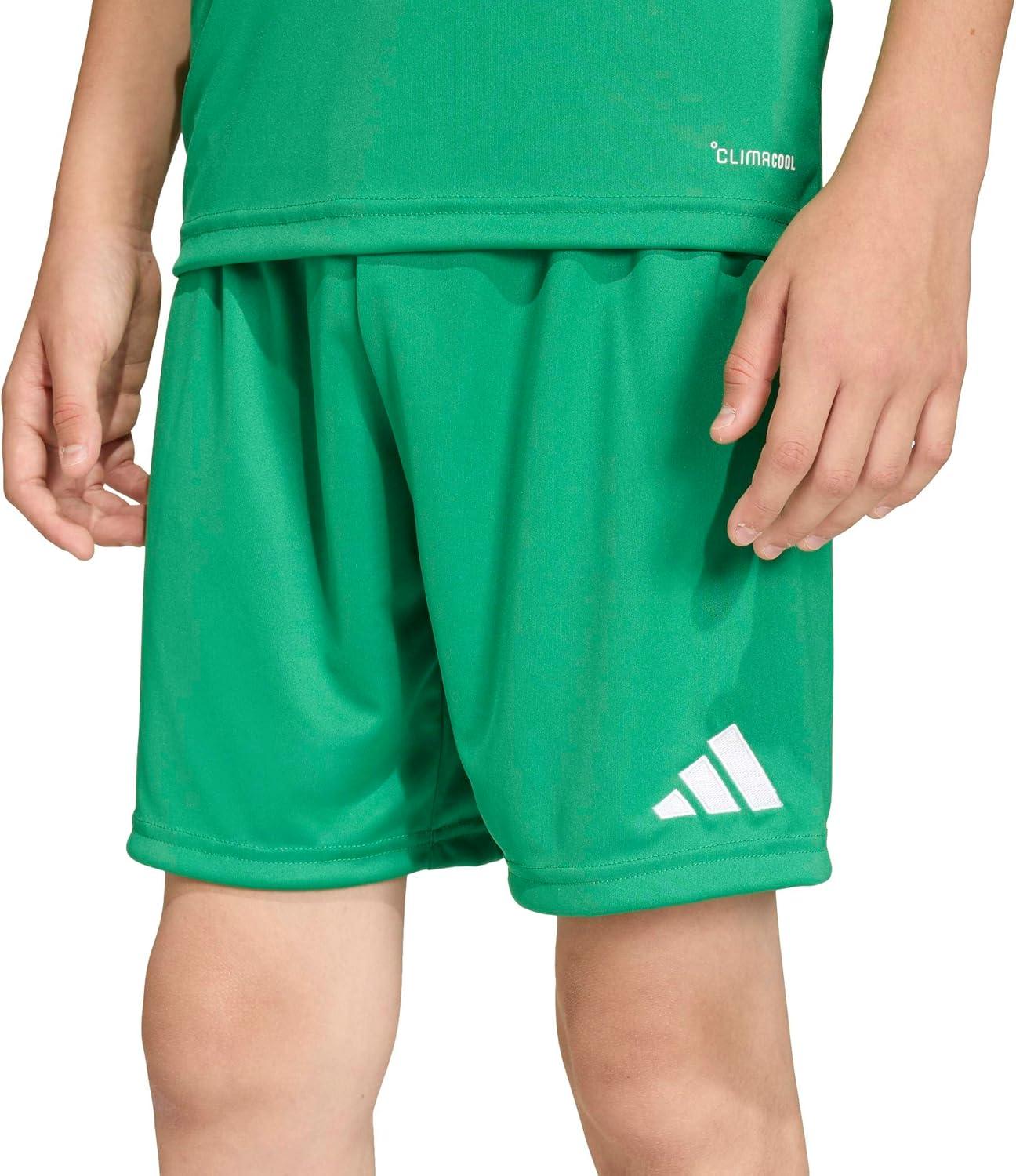 image:imageadidas UnisexChild Entrada 26 ShortsTeam GreenWhite