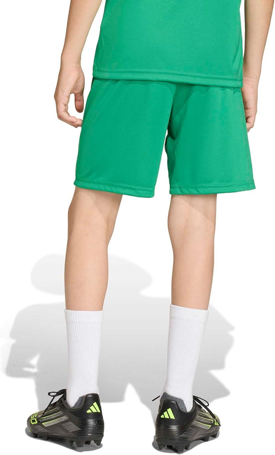 image:imageadidas UnisexChild Entrada 26 ShortsTeam GreenWhite