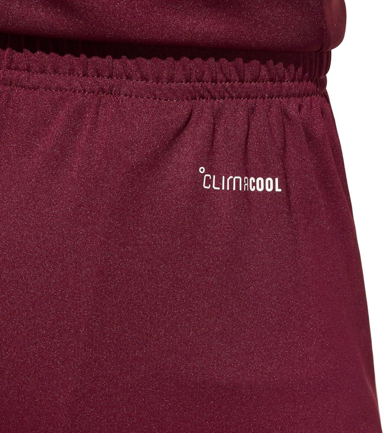 image:imageadidas UnisexChild Entrada 26 ShortsTeam MaroonWhite