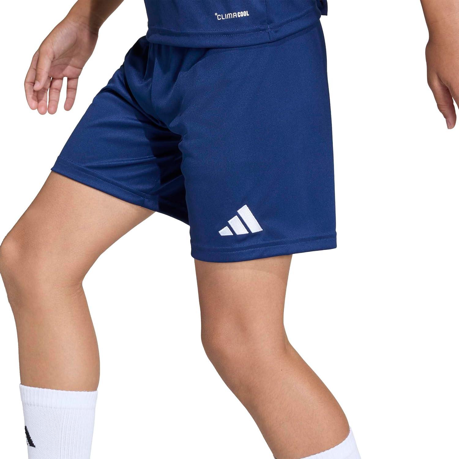 image:imageadidas UnisexChild Entrada 26 ShortsTeam Navy BlueWhite
