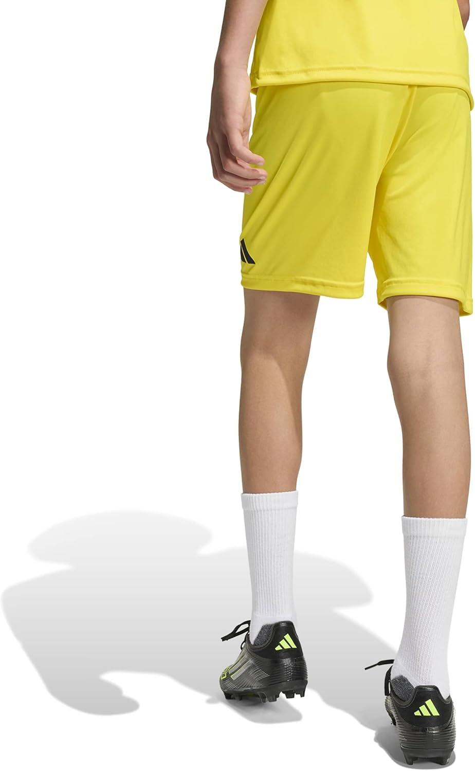 image:imageadidas UnisexChild Entrada 26 ShortsTeam YellowBlack