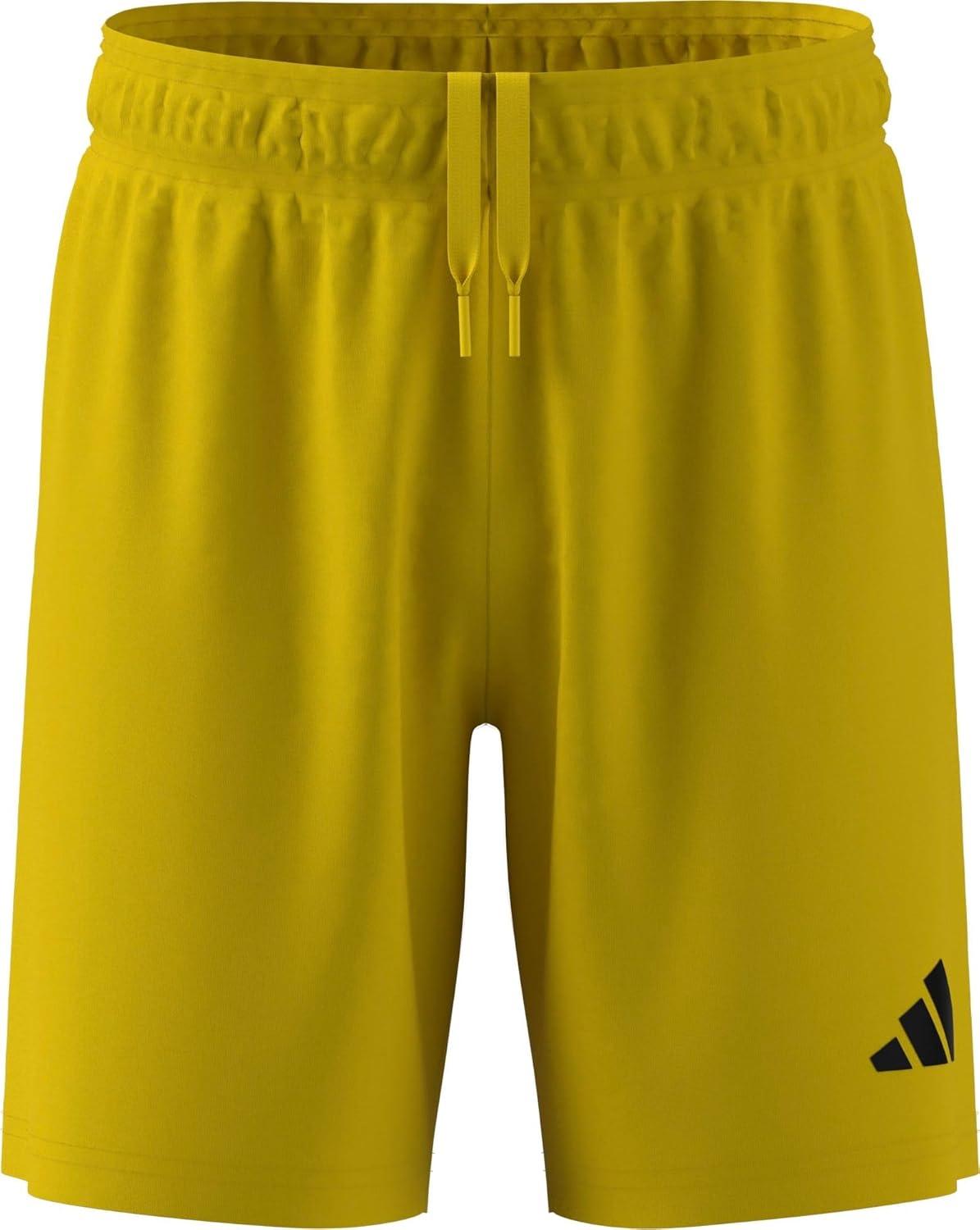 image:imageadidas UnisexChild Entrada 26 ShortsTeam YellowBlack