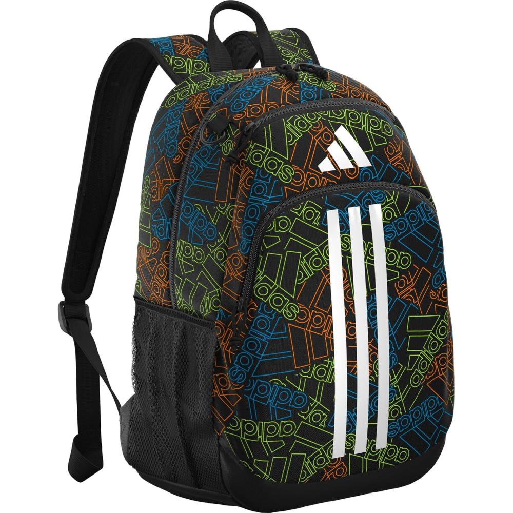 image:imageOriginator Small Backpack for men and women athletic book bag with laptop sleeveOutline Bos Toss BlackBlackWhite