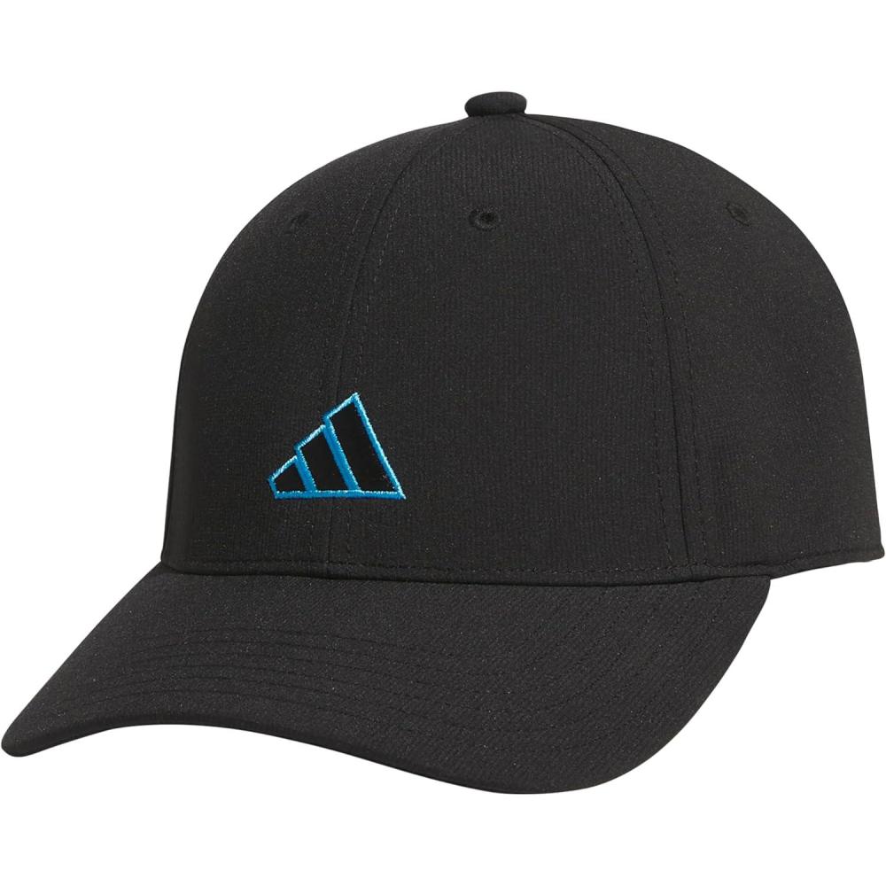 image:imageadidas Unisex Adult Alliance Strapback Hat Baseball Cap for KidsBlackLucid Aquamarine