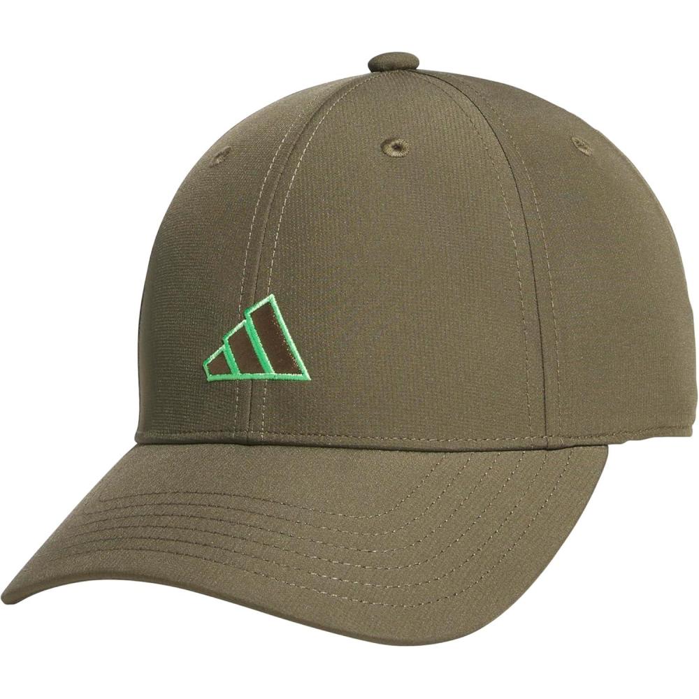 image:imageadidas Unisex Adult Alliance Strapback Hat Baseball Cap for KidsOlive Strata GreenLime Burst Green