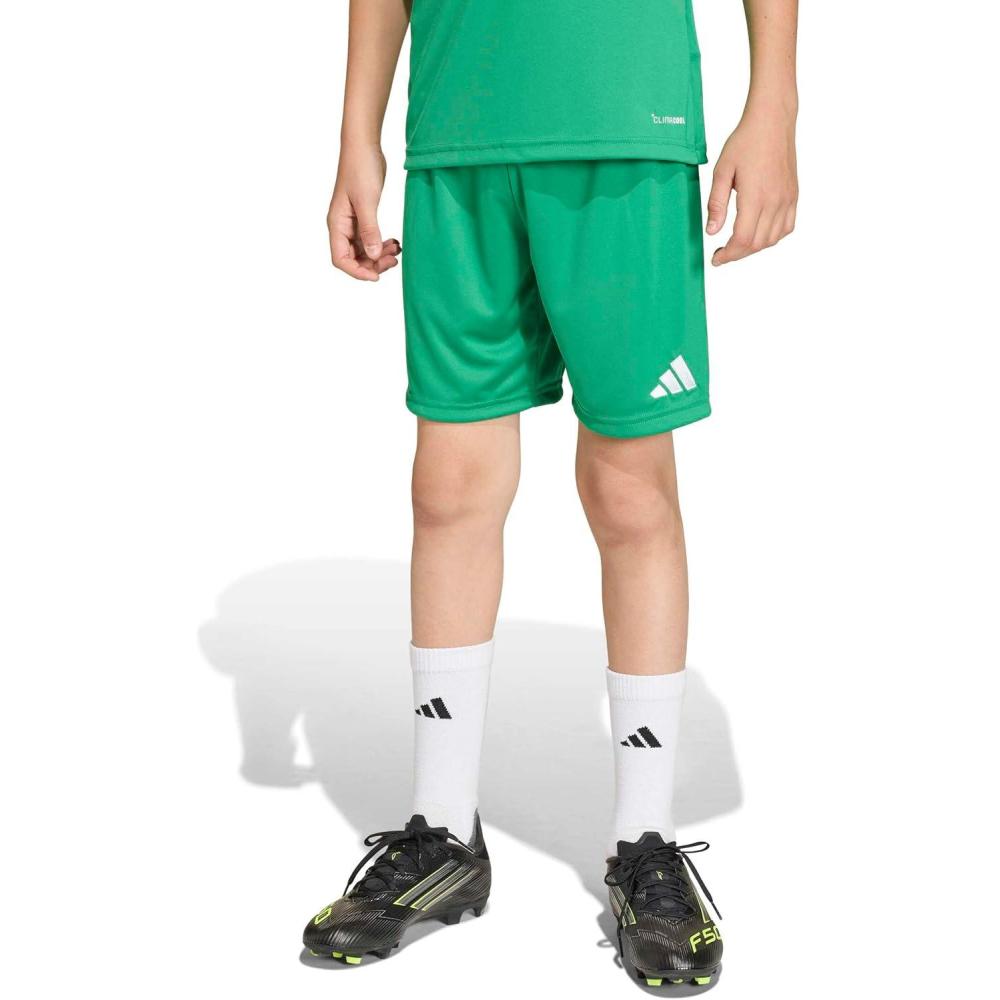 image:imageadidas UnisexChild Entrada 26 ShortsTeam GreenWhite