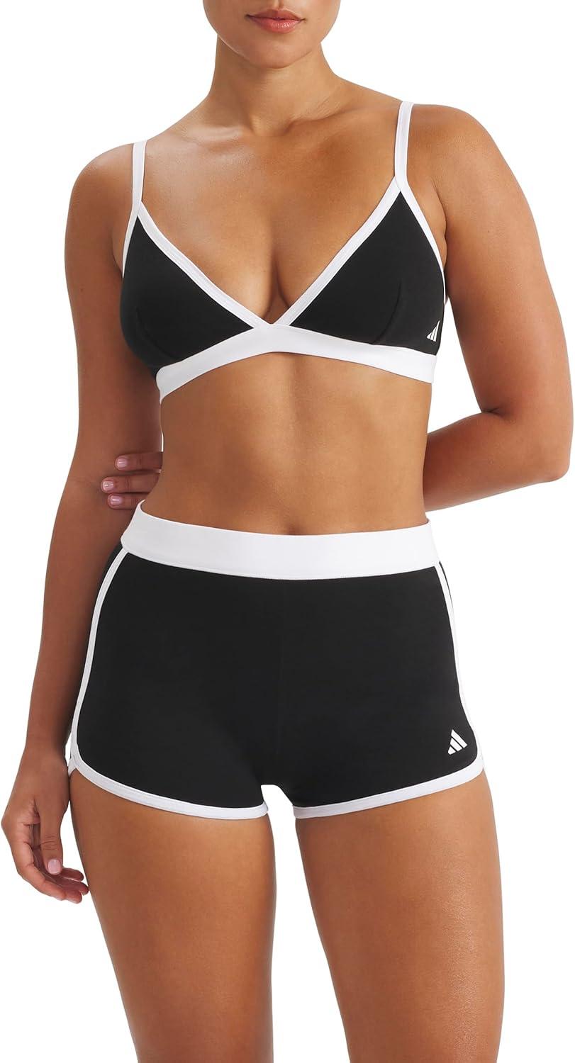 image:imageadidas Womens Active Essentials Cotton Dolphin ShortBlack