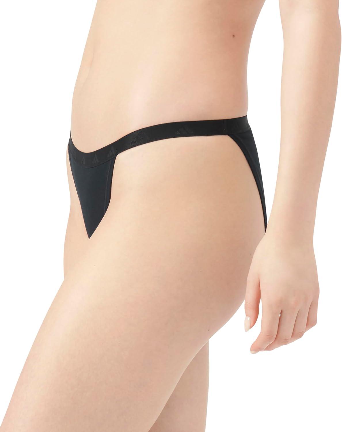 image:imageadidas Womens Active Essentials Cotton String Bikini UnderwearBlack