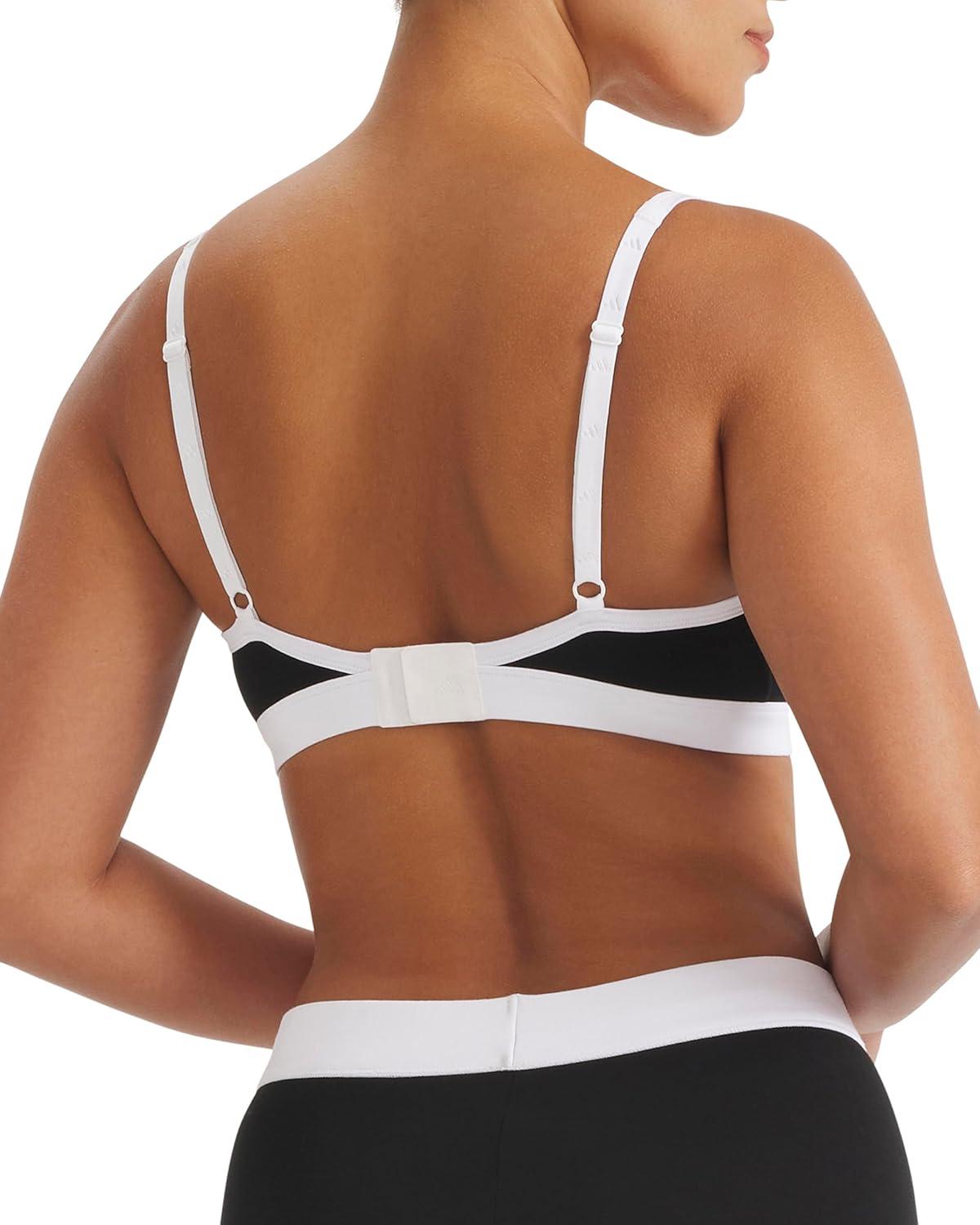 image:imageadidas Womens Active Essentials Cotton Triangle BraletteBlack
