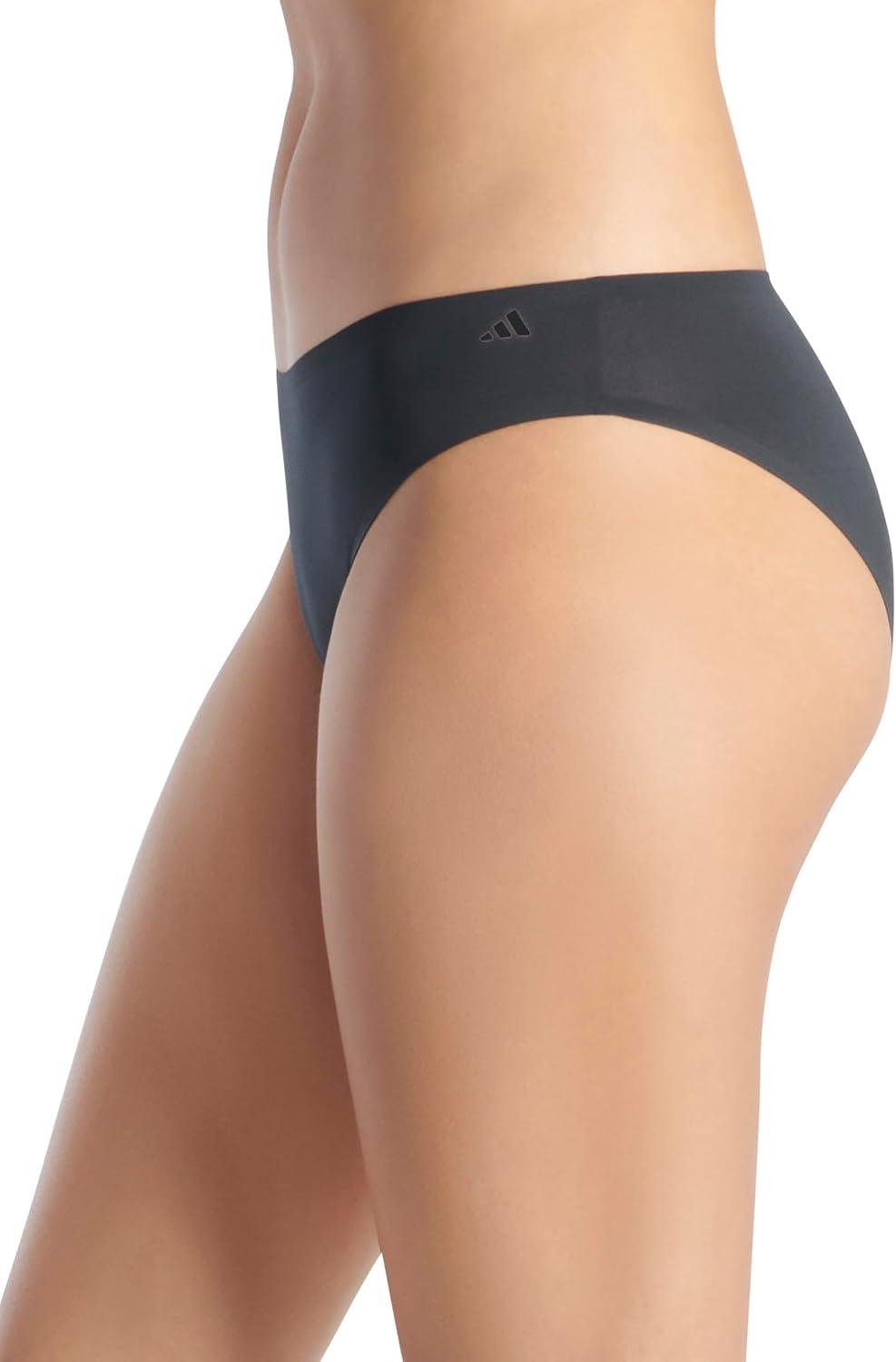 image:imageadidas Womens Active Light Flex Bikini UnderwearBlackToasted AlmondSandy Pink