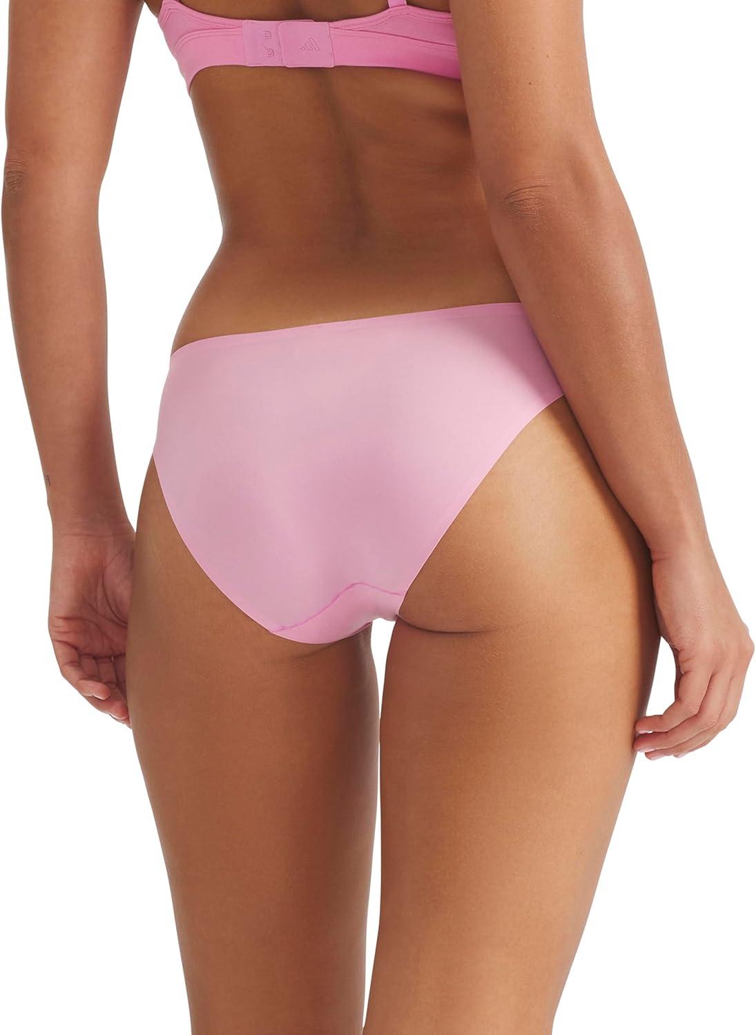 image:imageadidas Womens Active Light Flex Bikini UnderwearToasted AlmondBlackSt Tropic Bloom