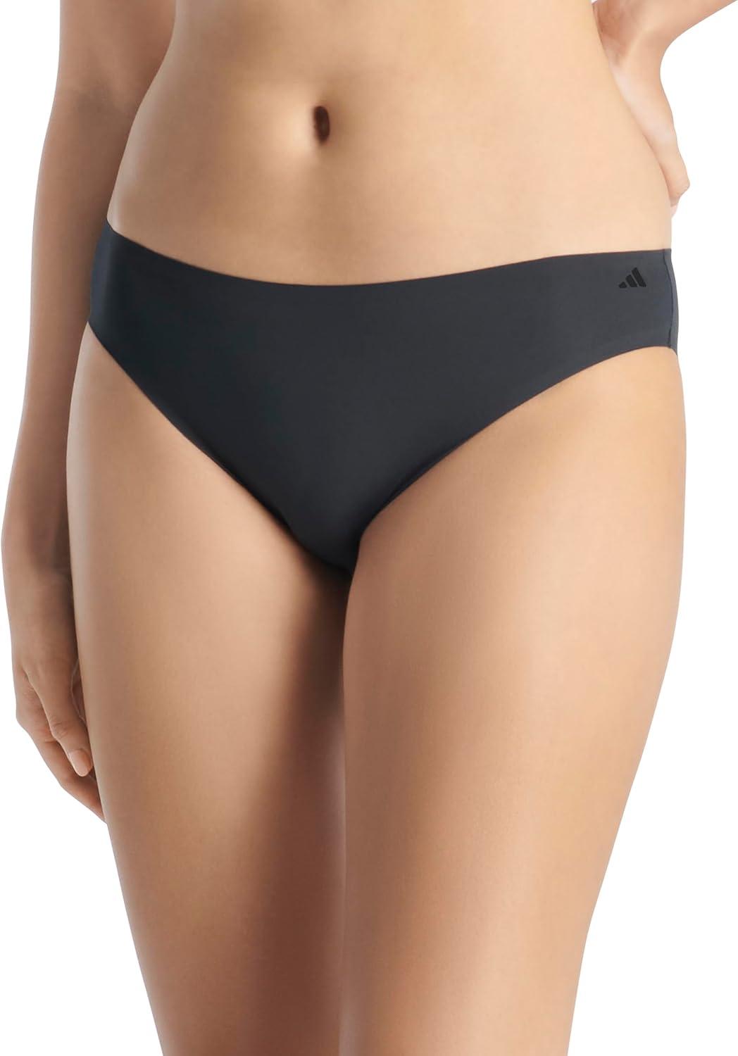 image:imageadidas Womens Active Light Flex Bikini UnderwearToasted AlmondBlackSt Tropic Bloom