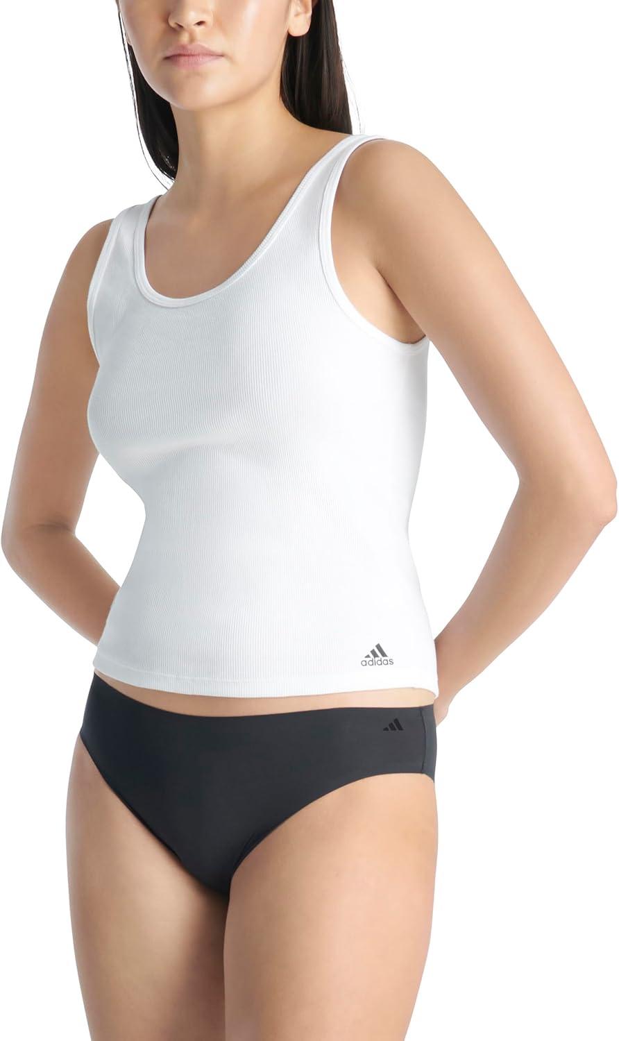 image:imageadidas Womens Active Light Flex Bikini UnderwearToasted AlmondBlackSt Tropic Bloom