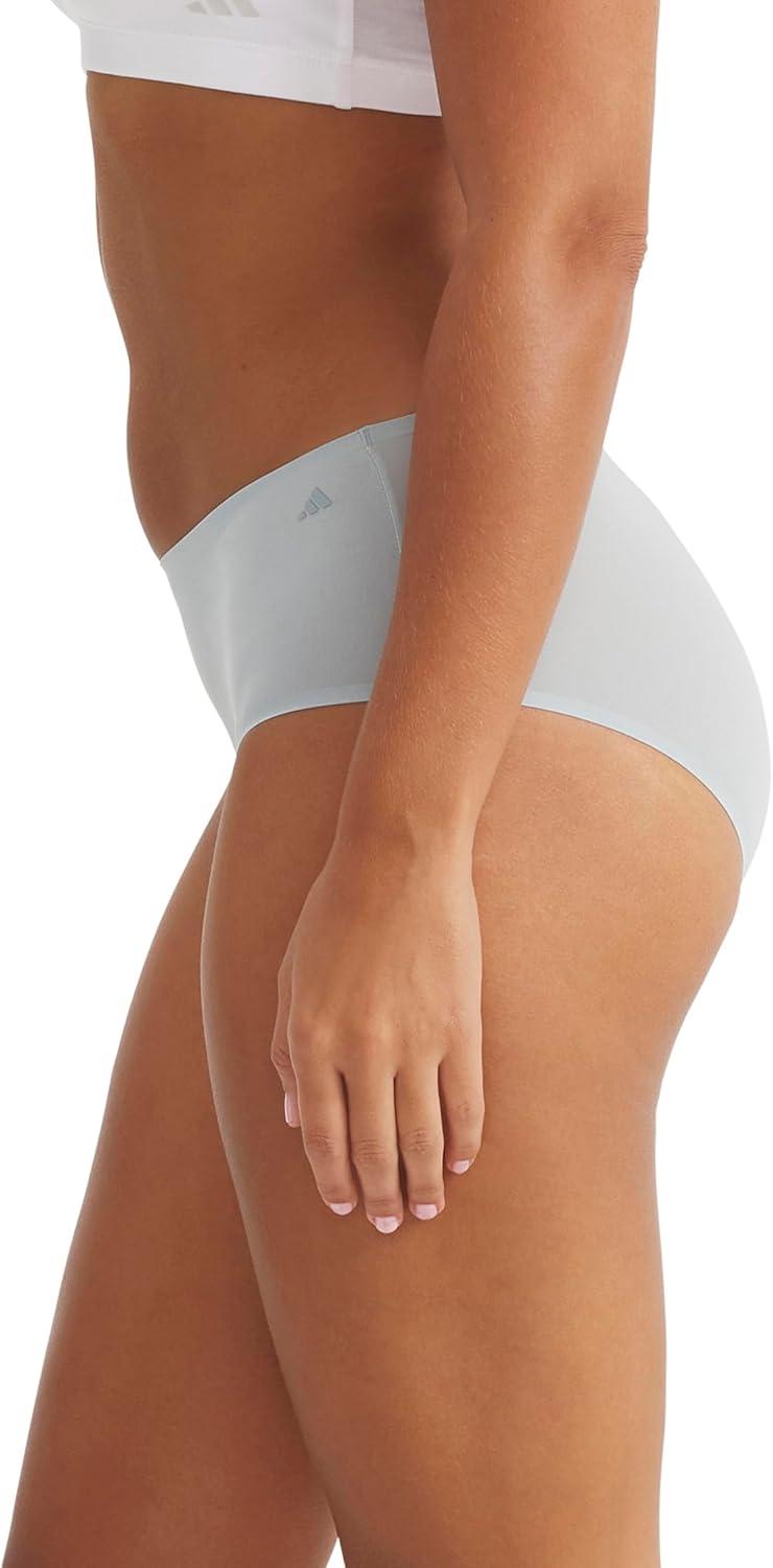 image:imageadidas Womens Active Light Flex Hipster UnderwearBlack Sandy PinkWonder Sage