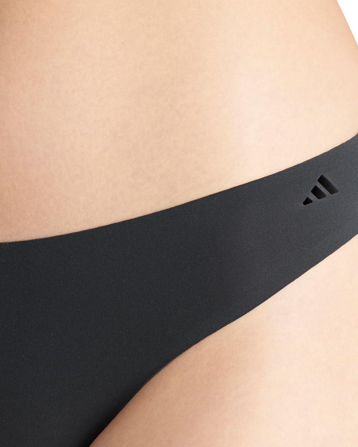 image:imageadidas Womens Active Light Flex Thong UnderwearBlack Sandy PinkWonder Sage
