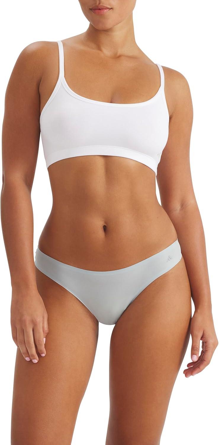 image:imageadidas Womens Active Light Flex Thong UnderwearBlack Sandy PinkWonder Sage