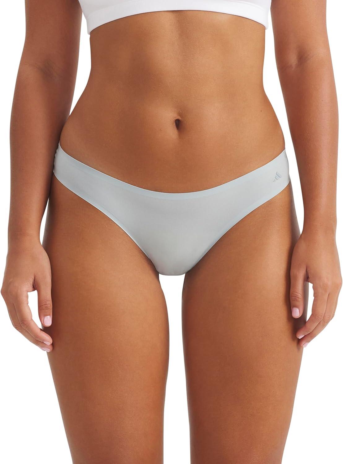 image:imageadidas Womens Active Light Flex Thong UnderwearBlack Sandy PinkWonder Sage