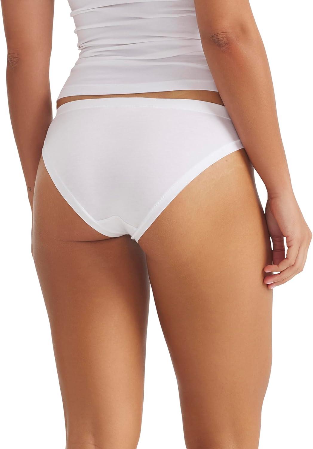 image:imageadidas Womens Active Modal Comfort Bikini UnderwearBlackWhite