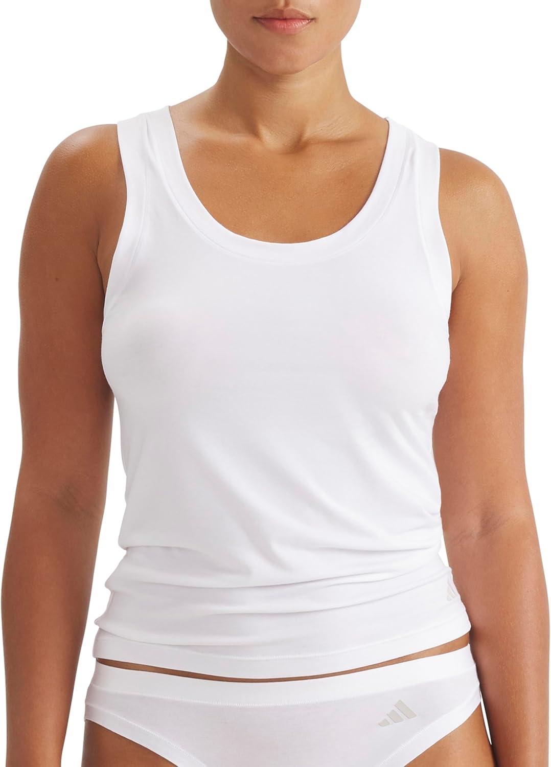 image:imageadidas Womens Active Modal Comfort Tank TopWhite