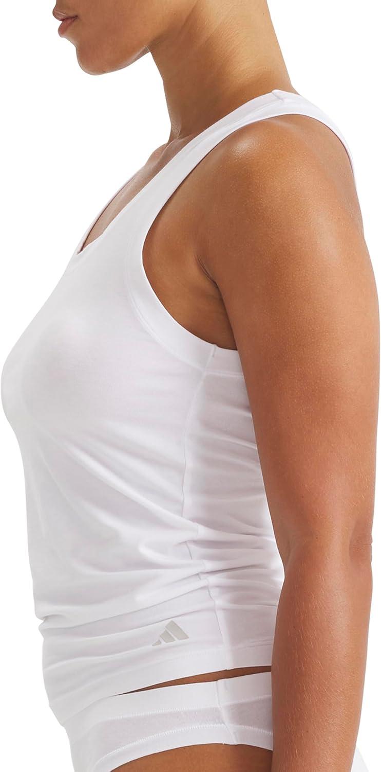 image:imageadidas Womens Active Modal Comfort Tank TopWhite