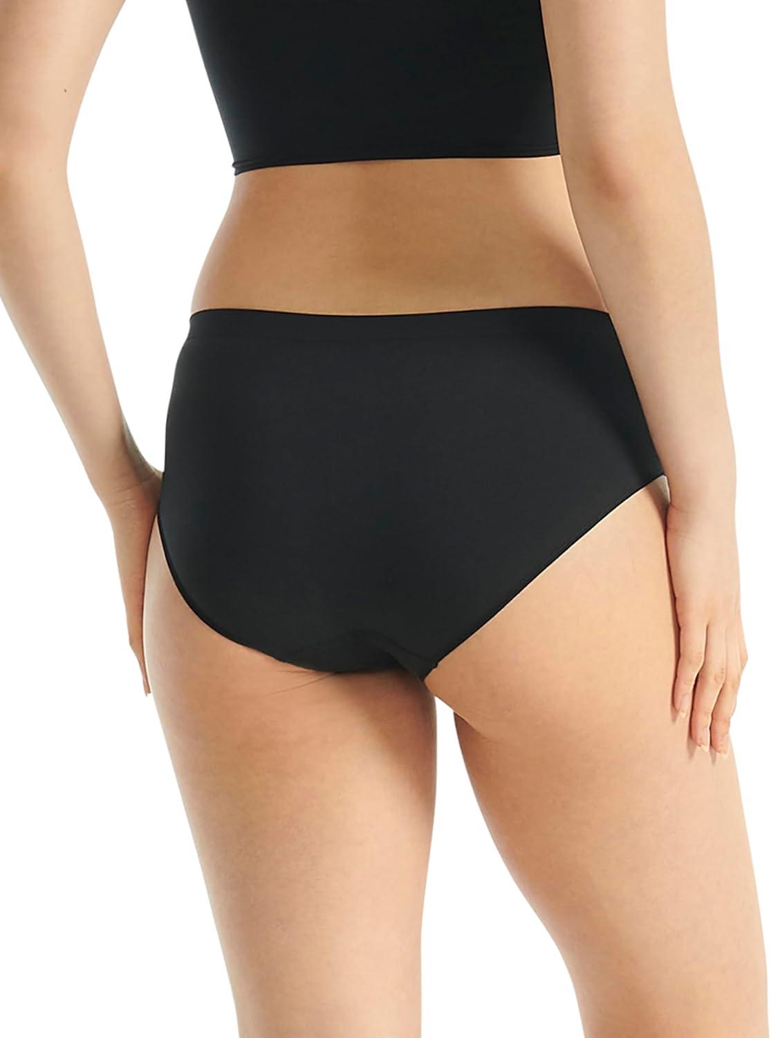 image:imageadidas Womens Active Seamless Hipster Underwear 6PackBlackBlackToasted AlmondToasted AlmondWonder QuartzWonder Quartz